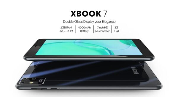 XBOOK 7 -32GB ROM+2GB RAM - 4000mAh - GSM/WCDMA - WI-FI/3G - Android 11 - Black - Image 3