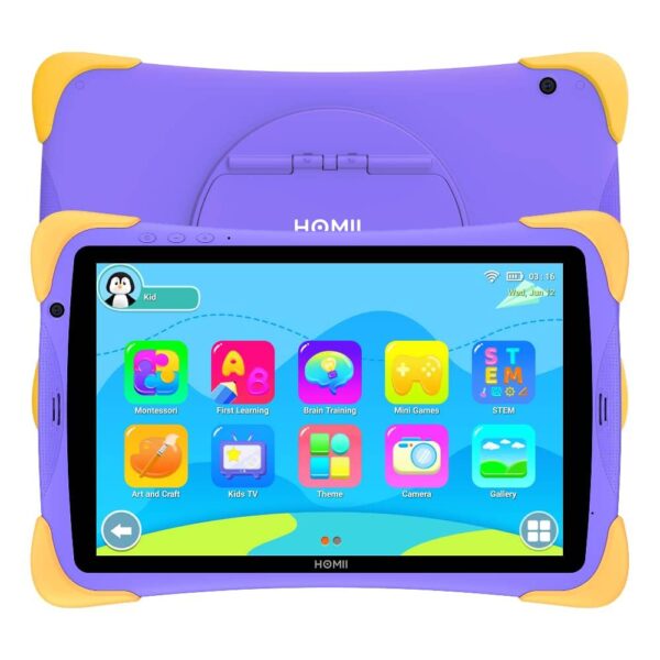 XBOOK KIDS10 S - 10.1" Kids Tablet- 64GB ROM+4GB RAM- 5000mAh - WI-FI/3G - Android - Purple - Image 3